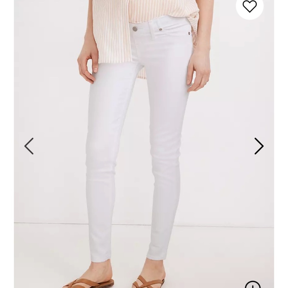 Madewell Maternity Side-Panel Skinny Jeans K9152